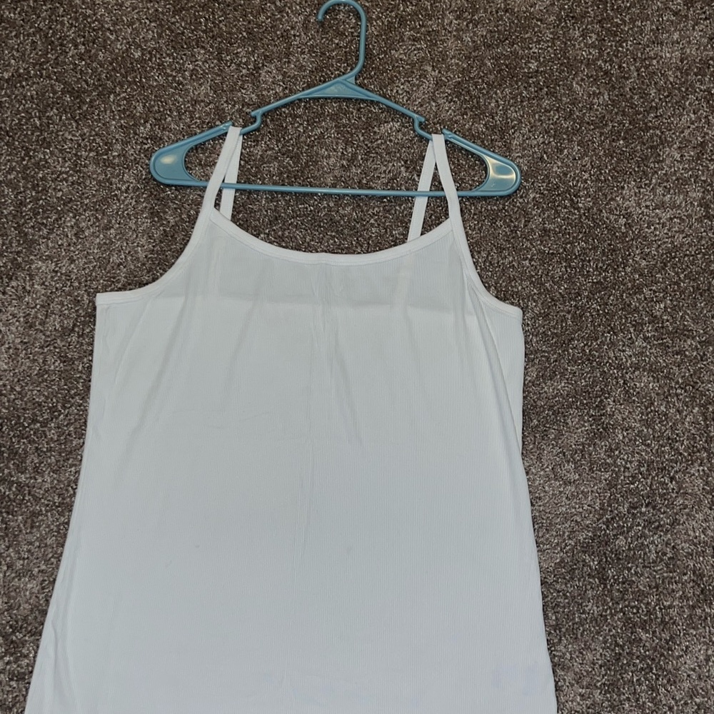 White Spaghetti Strap Top